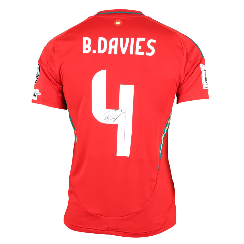 Ben Davies Wales shirt