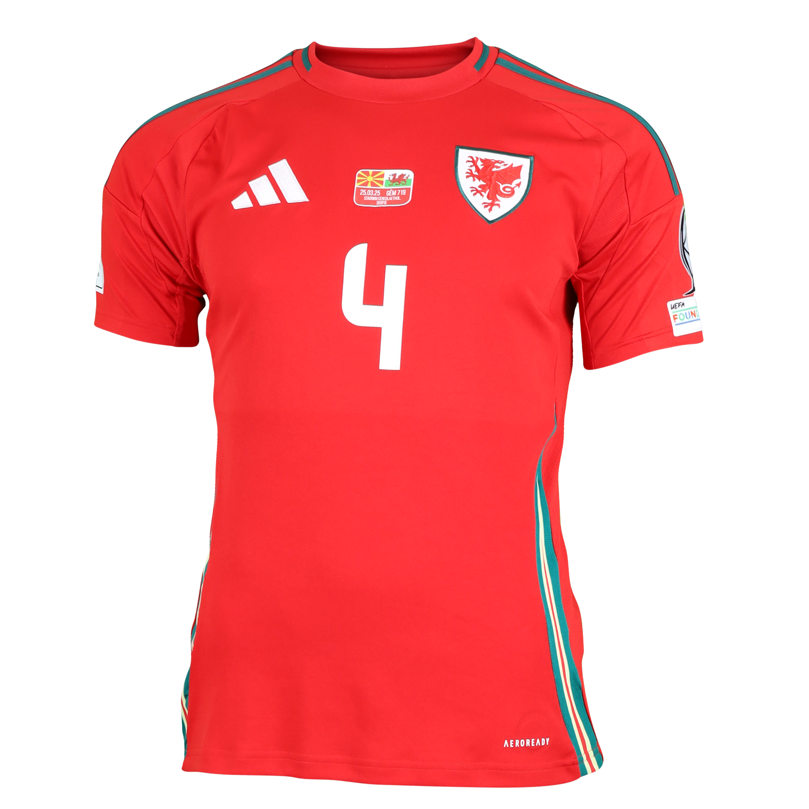 Ben Davies Wales shirt