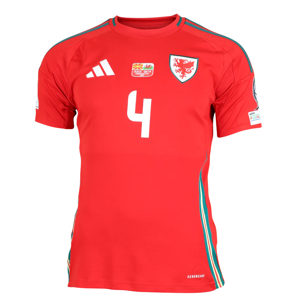 Ben Davies Wales shirt