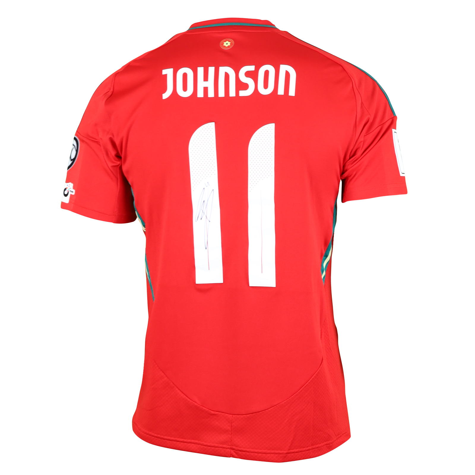 Brennan Johnson Wales shirt