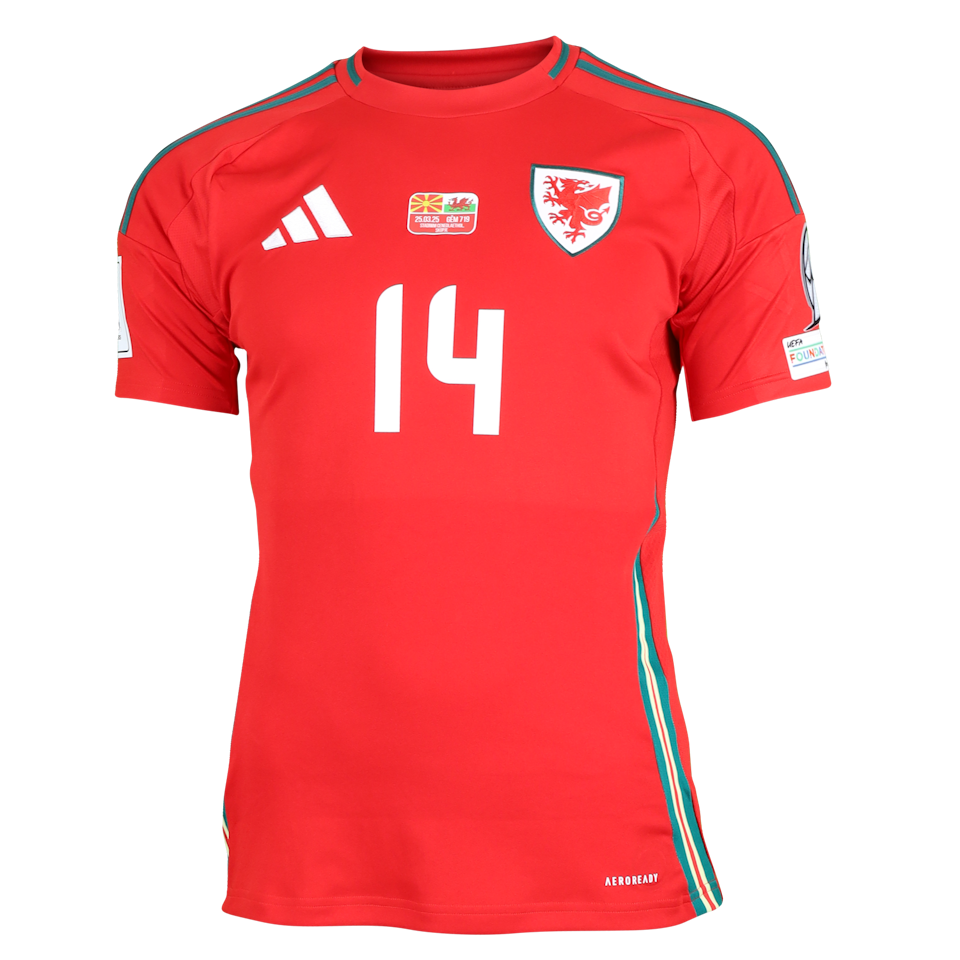 Connor Roberts Wales jersey