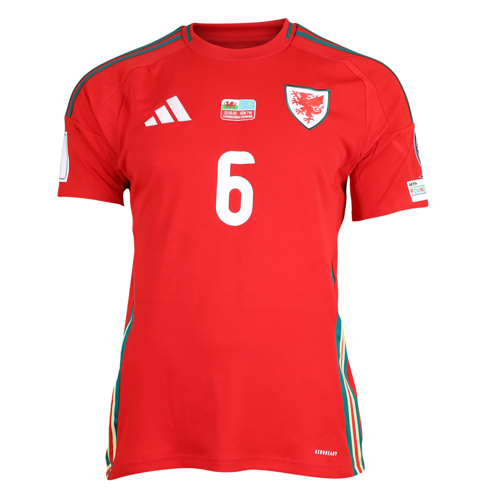 Joe Rodon Wales jersey