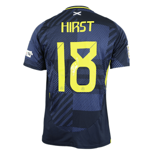 George Hirst Scotland jersey