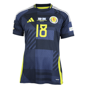 George Hirst Scotland jersey