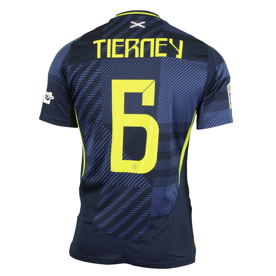 Kieran Tierney Scotland shirt