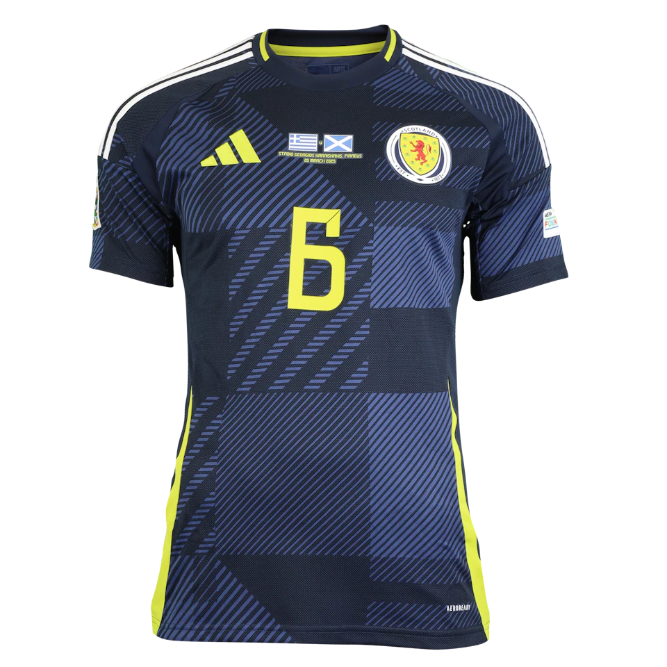 Kieran Tierney Scotland jersey