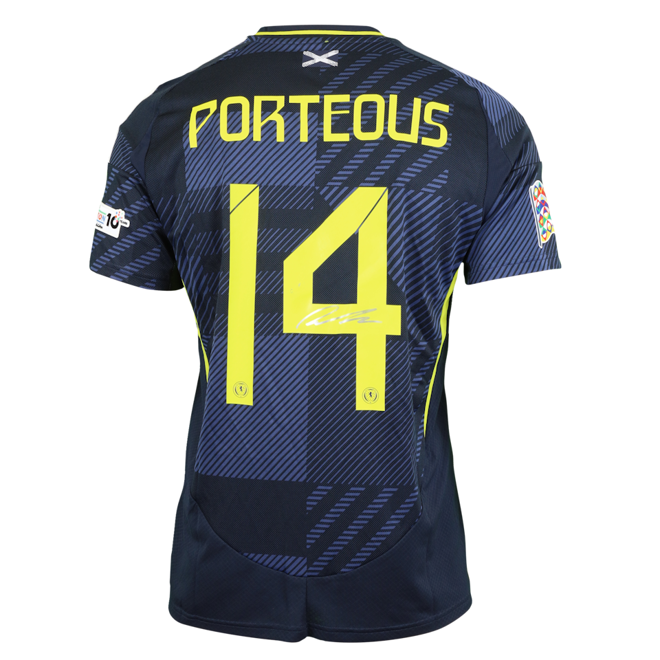 Ryan Porteous Scotland shirt