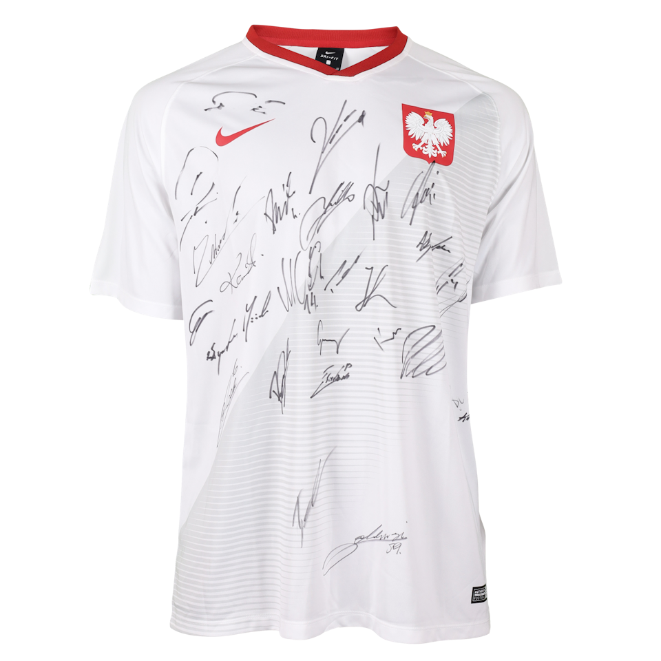 Squad Signed Poland Shirt