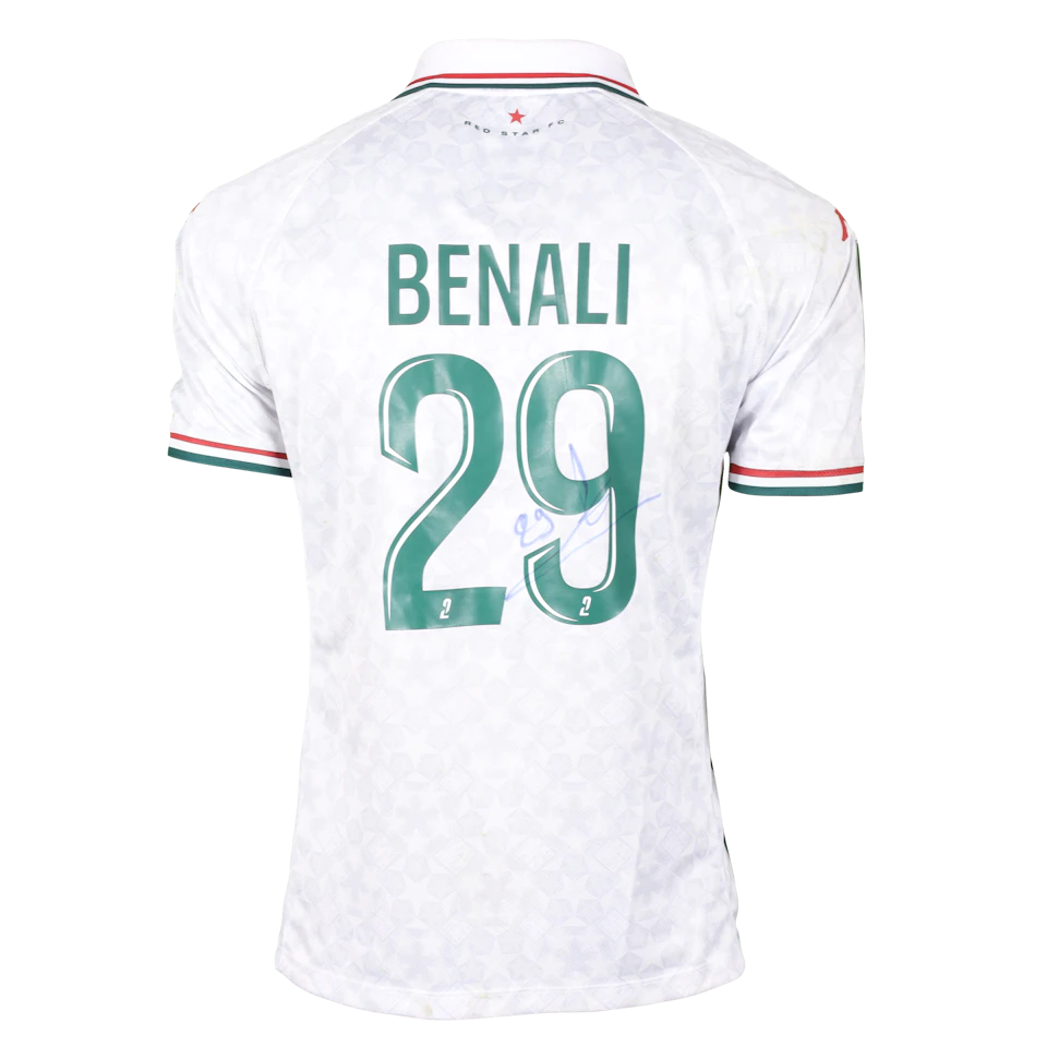 Hacene Benali Red Star FC camisa.
