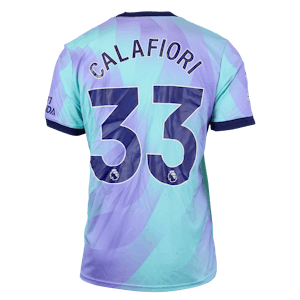 Riccardo Calafiori Arsenal jersey