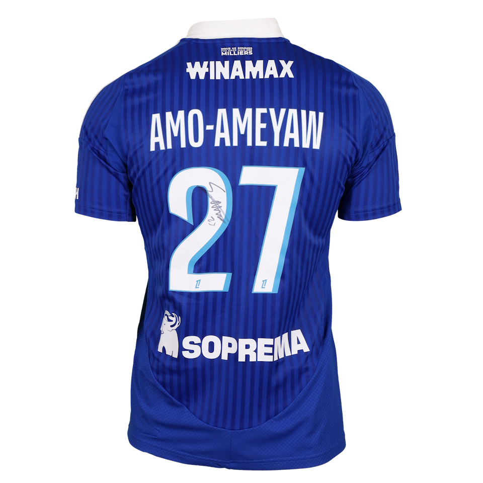 Samuel Amo-Ameyaw RC Strasbourg Alsace shirt