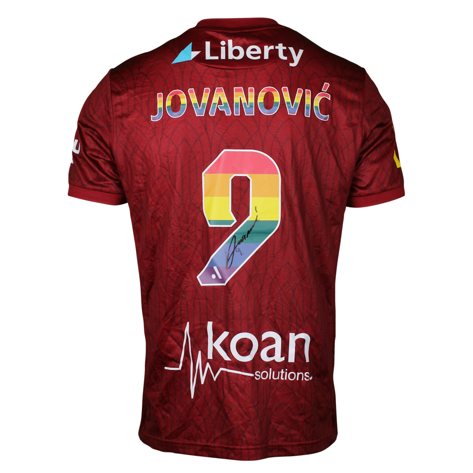 Luka Jovanovic Adelaide United jersey