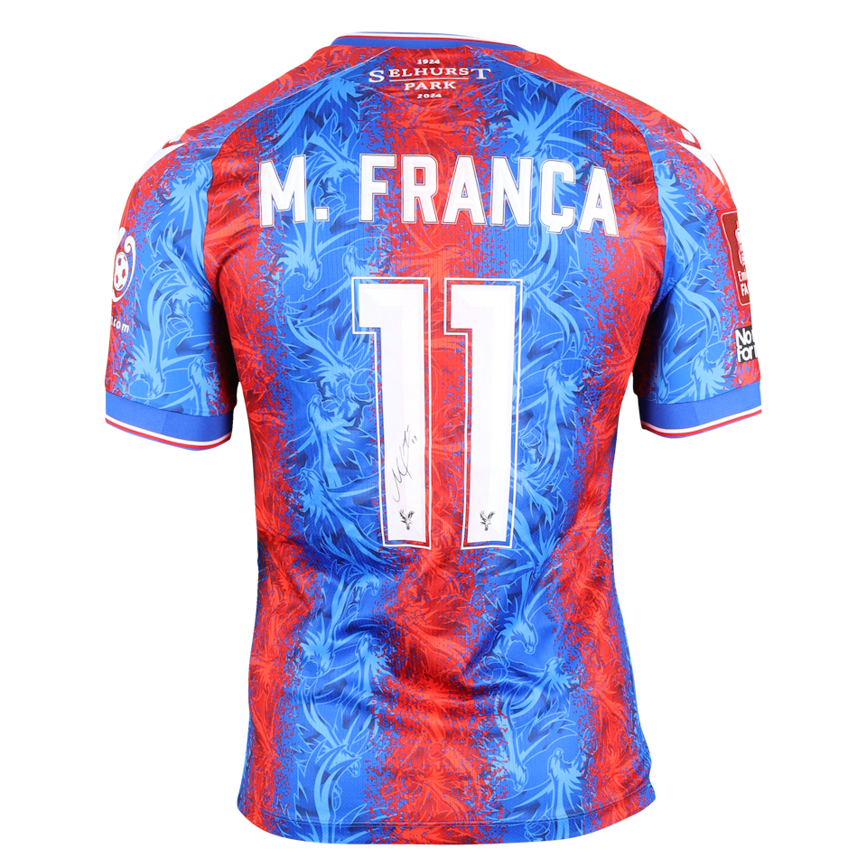 Matheus França de Oliveira Crystal Palace shirt