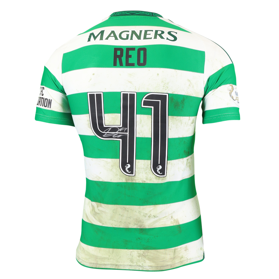 Celtic 팀의 Reo Hatate 셔츠