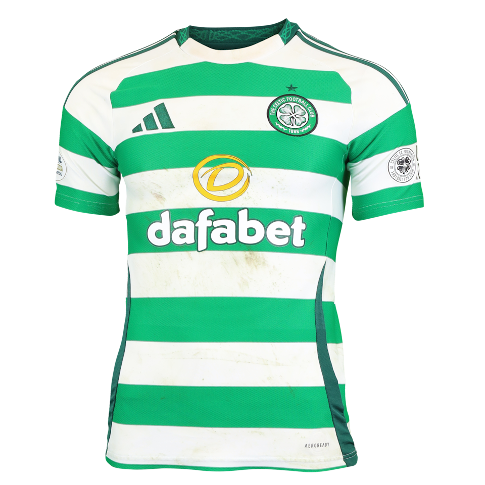 Celtic 팀의 Reo Hatate 셔츠