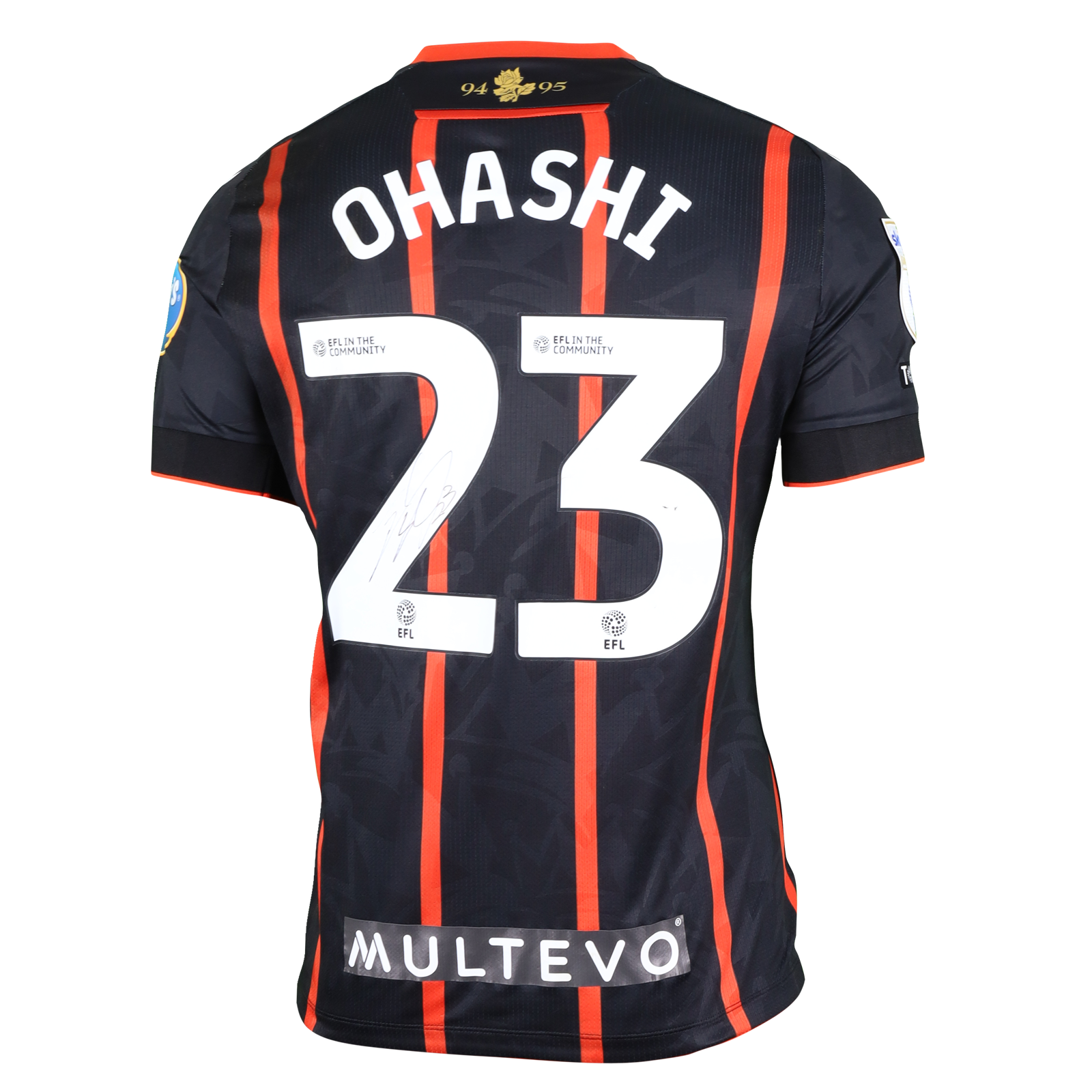 Yuki Ohashi 大橋祐紀| Portsmouth - Blackburn Rovers | MatchWornShirt