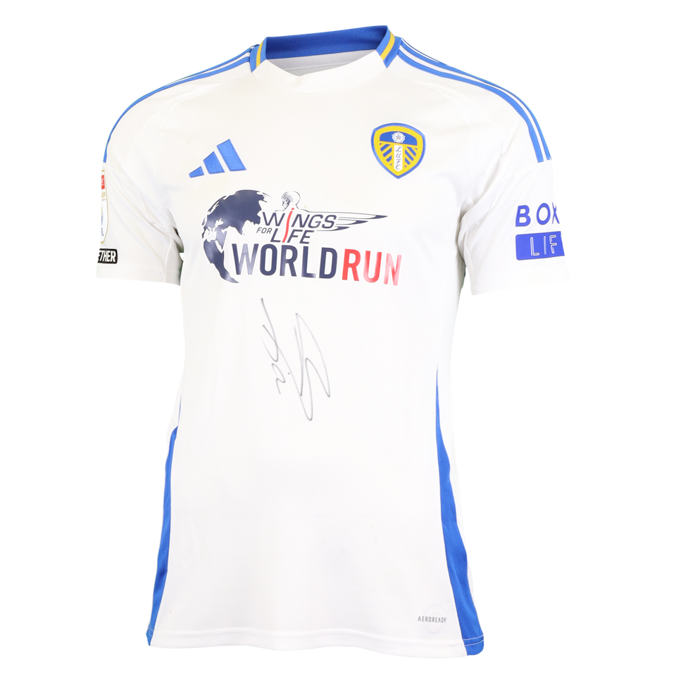 Jayden Bogle Leeds United camisa.