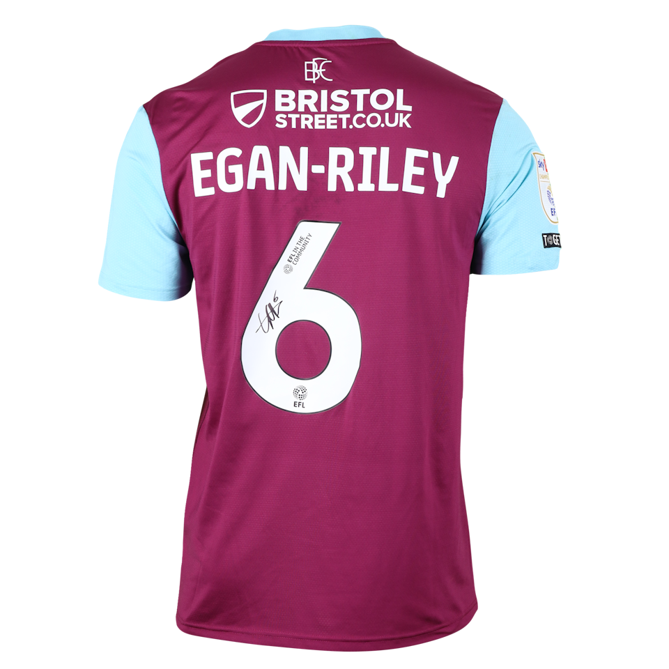 Conrad Jonathan Egan Riley Burnley jersey