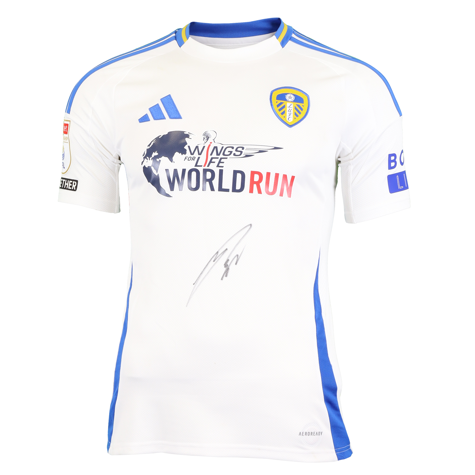 Leeds United 24/25 田中碧　ユニフォーム Ao Tanaka 田中碧 | Leeds United - Swansea City | MatchWornShirt