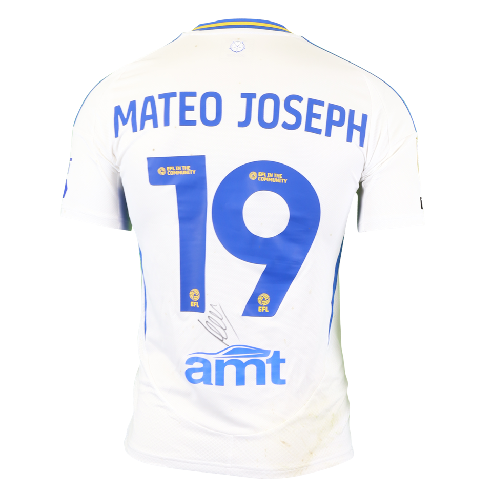 Mateo Joseph Fernández Regatillo Leeds United shirt