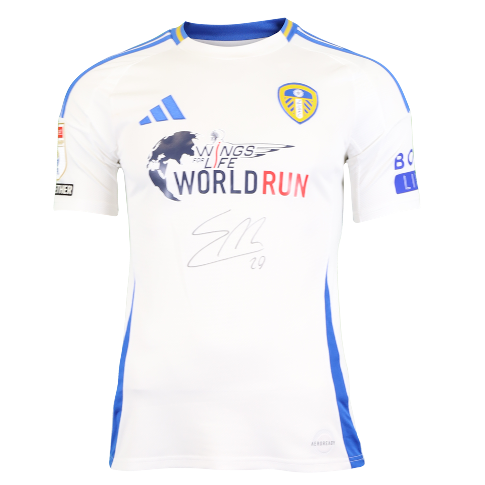 Degnand Wilfried Gnonto Leeds United shirt