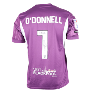 Richard O'Donnell Blackpool shirt
