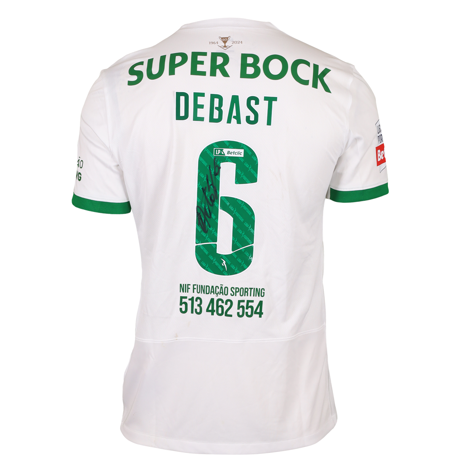 Zeno Debast Sporting CP shirt