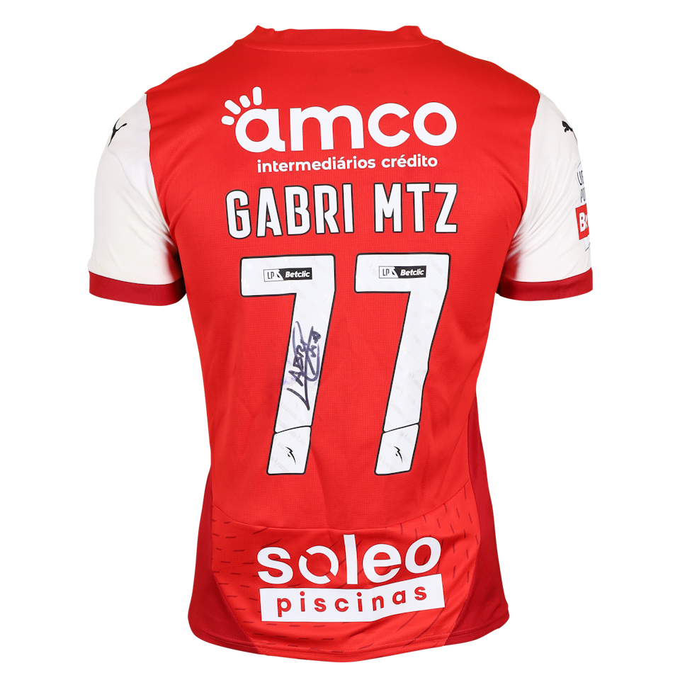 Gabriel Martínez Aguilera SC Braga shirt