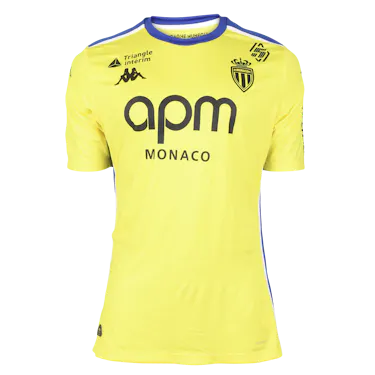 Maillot AS MONACO FC asm Porté et Signé ANDREA RAGGI foot ultras CHAMPIONS 2017