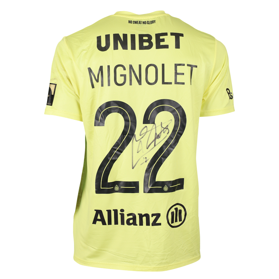Simon Mignolet Club Brugge shirt