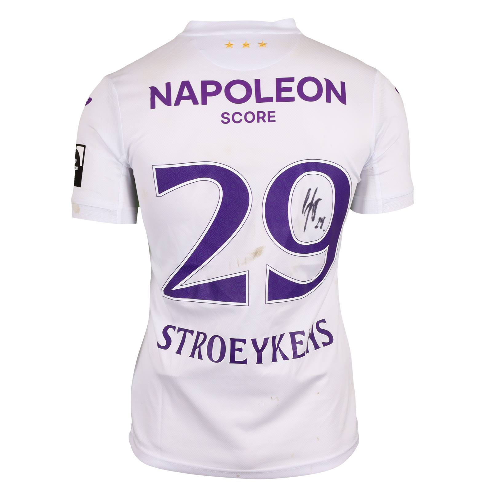 Mario Stroeykens RSC Anderlecht shirt