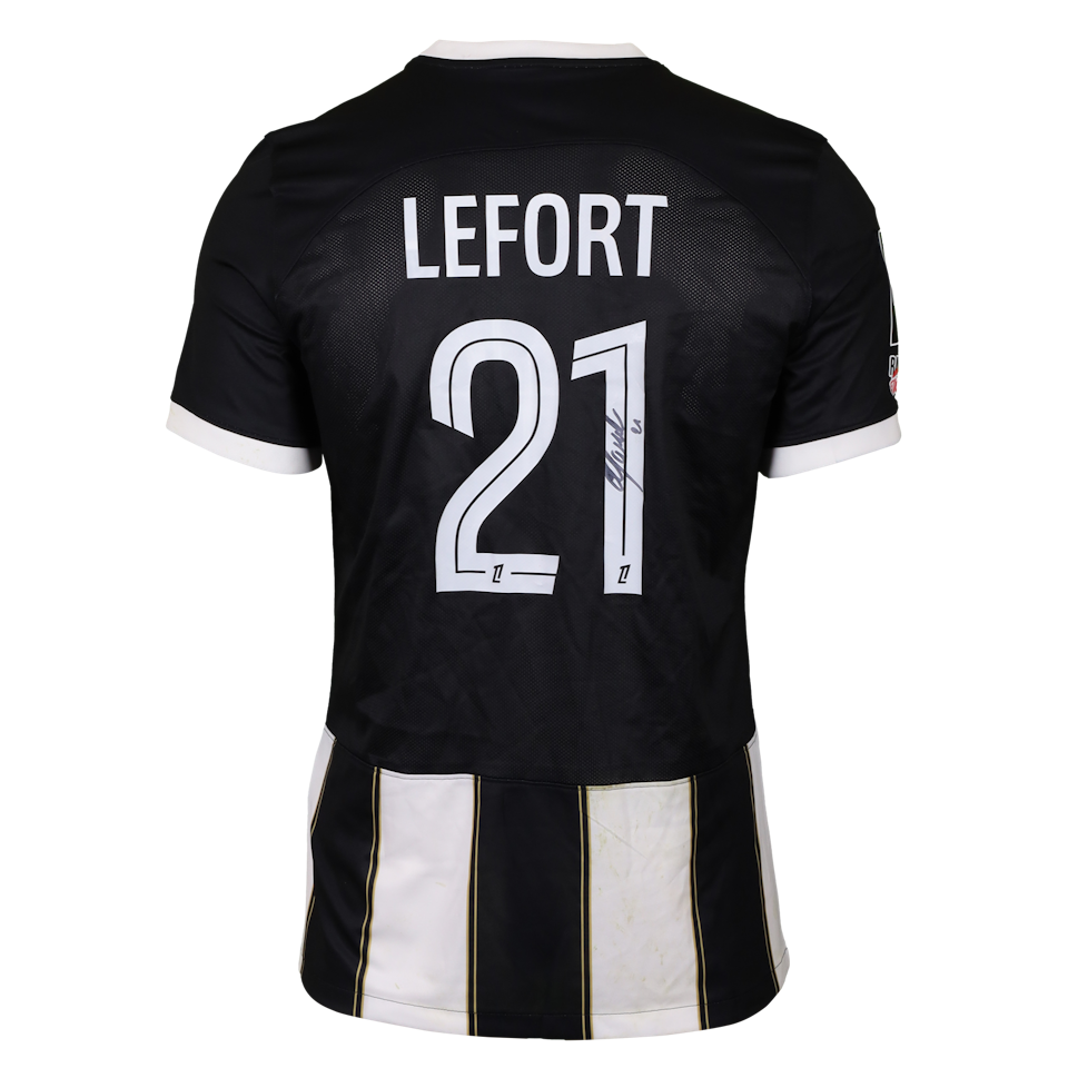 Jordan Lefort Angers SCO shirt