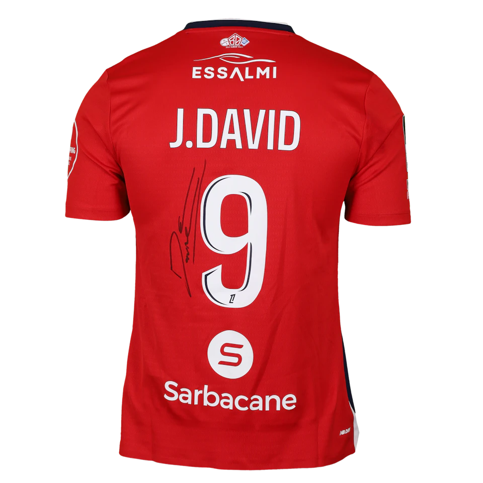 Maillot de Jonathan David (LOSC Lille)
