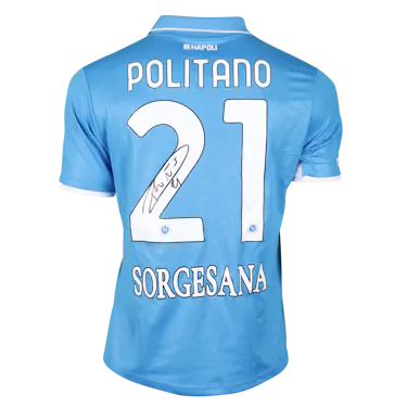 来自SSC Napoli的Matteo Politano球衣