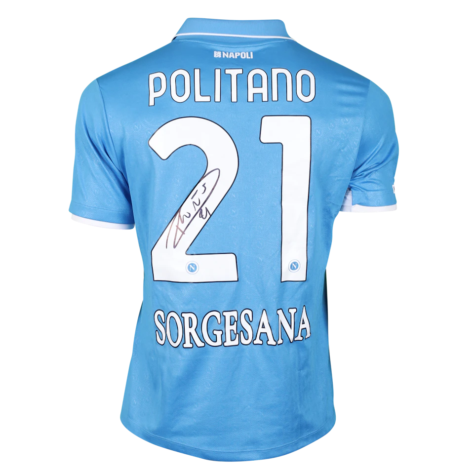 来自SSC Napoli的Matteo Politano球衣
