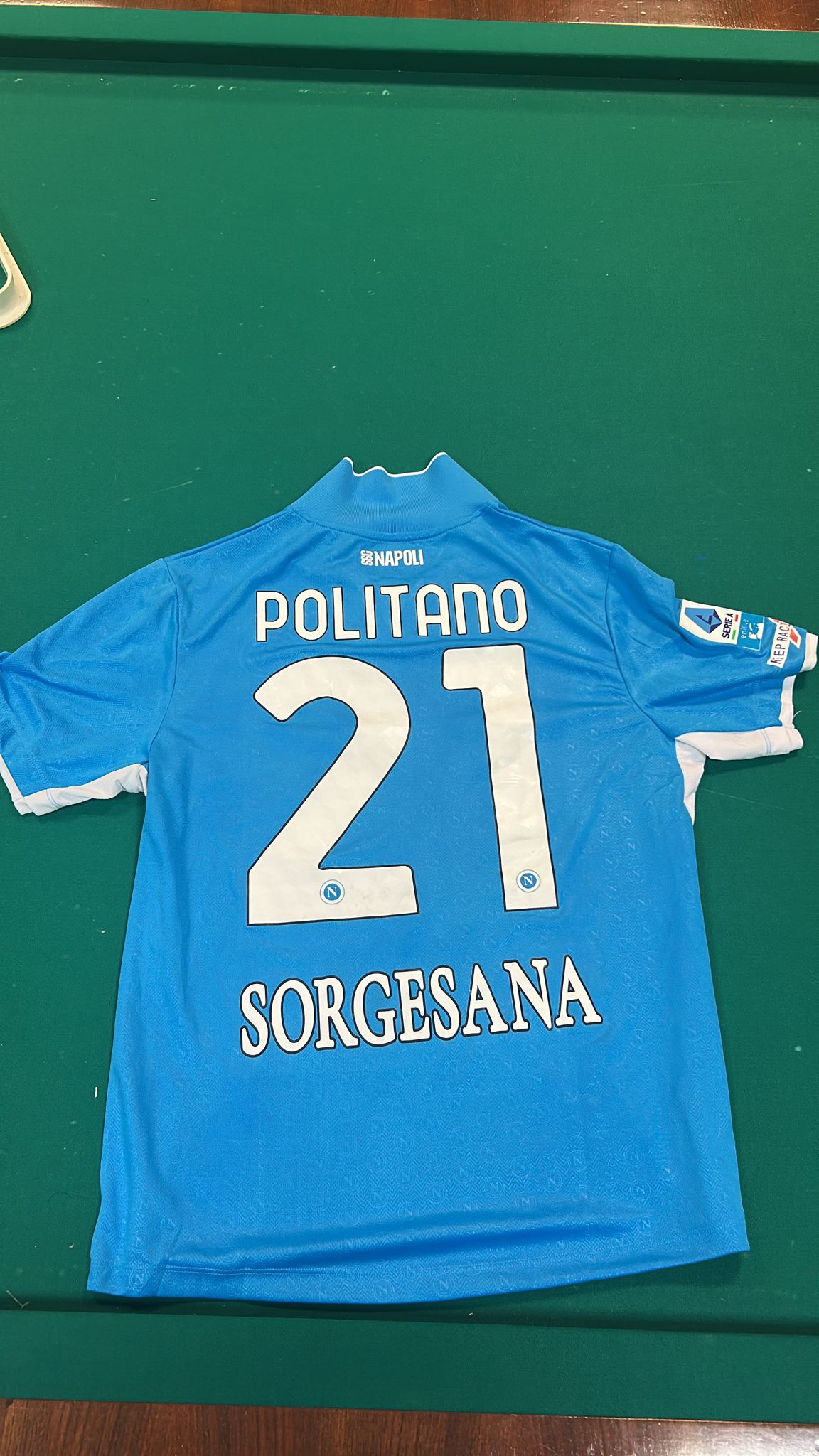 Matteo Politano SSC Napoli shirt