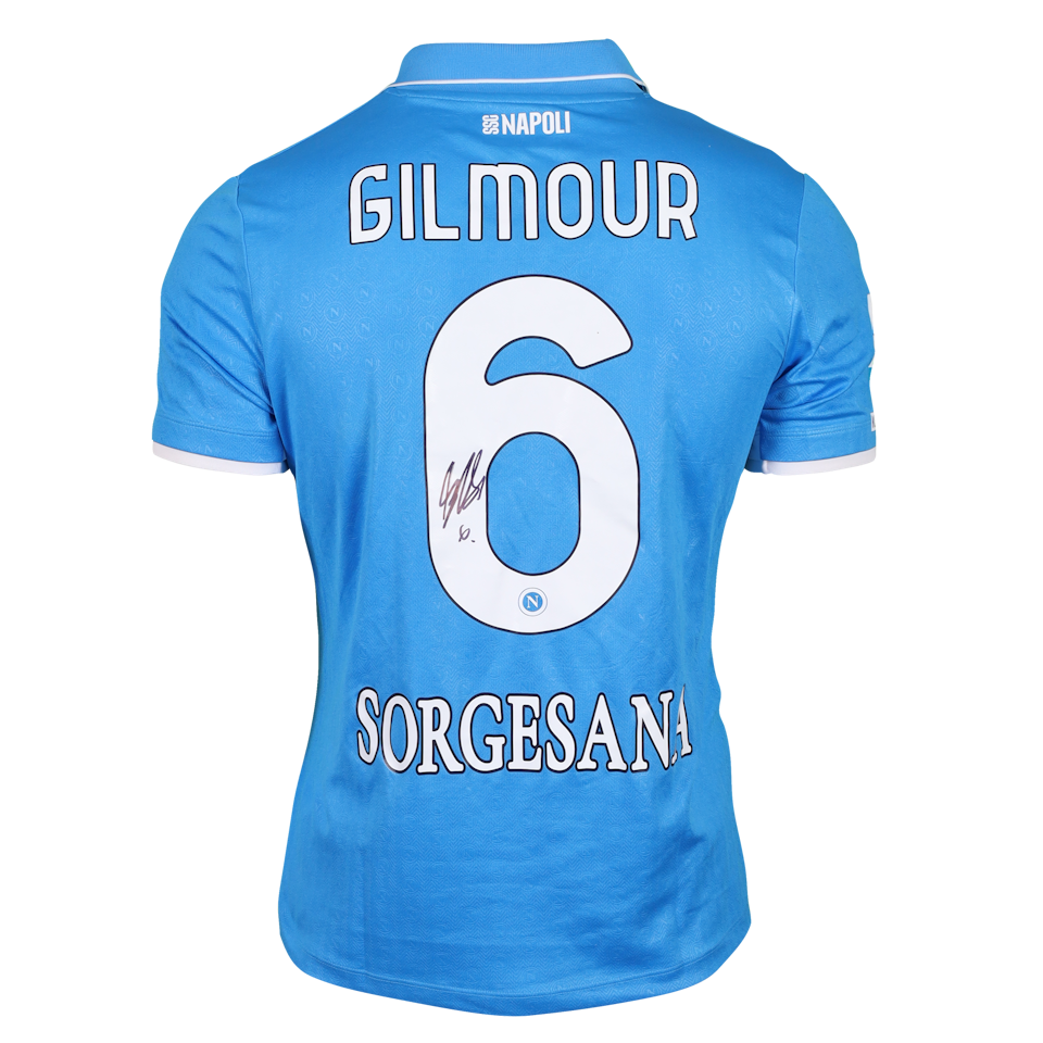 Billy Gilmour Napoli shirt
