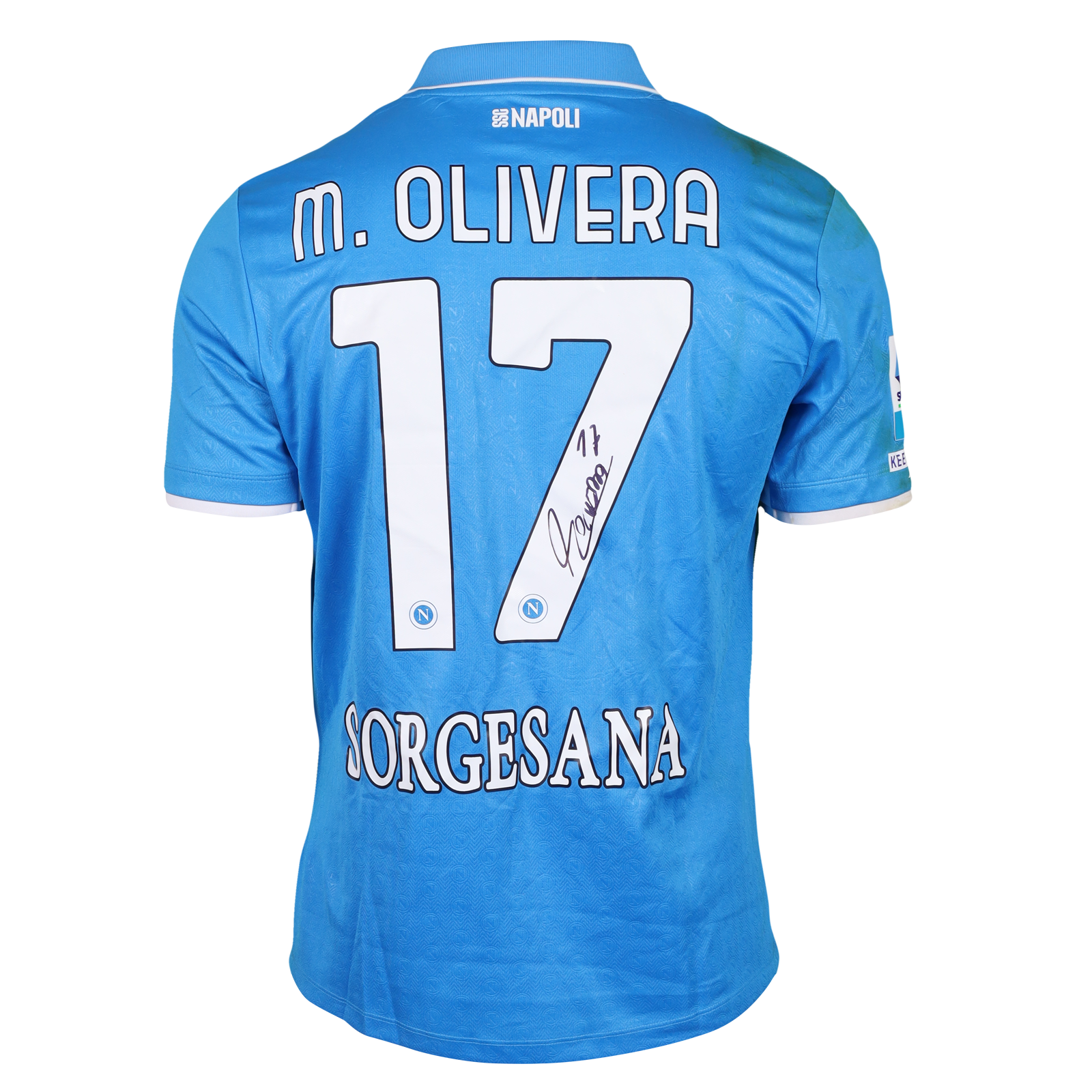 Mathías Olivera SSC Napoli shirt