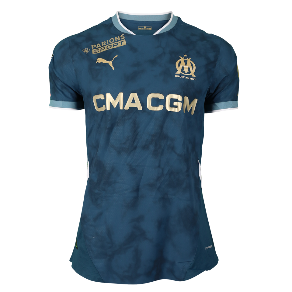 Ismaël Bennacer Olympique de Marseille shirt