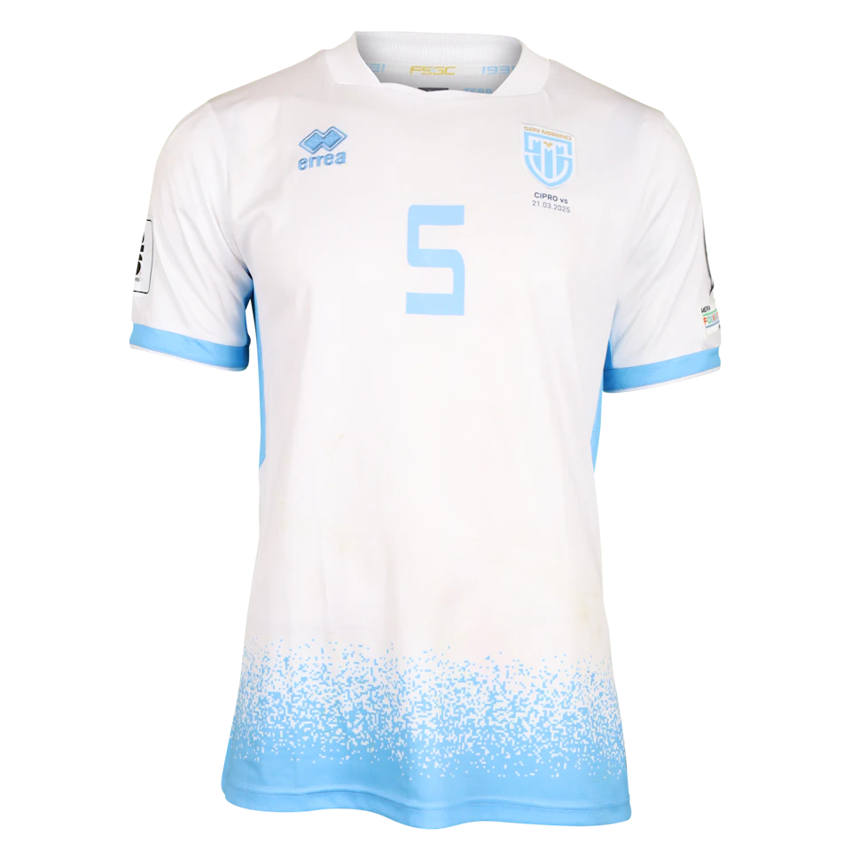 San Marino 팀의 Michele Cevoli 셔츠