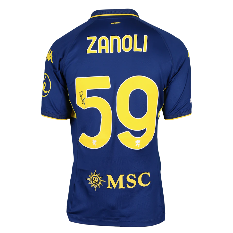 Alessandro Zanoli Genoa CFC camisa.