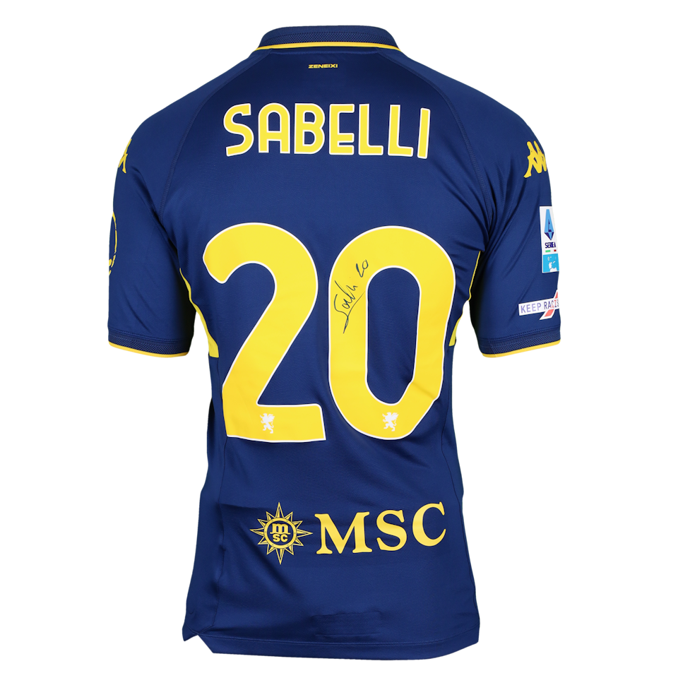 Stefano Sabelli Genoa CFC shirt