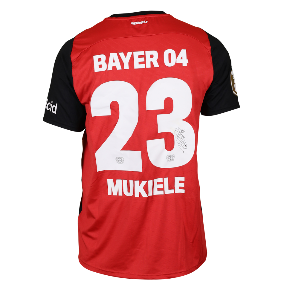 Nordi Mukiele Bayer Leverkusen camisa.