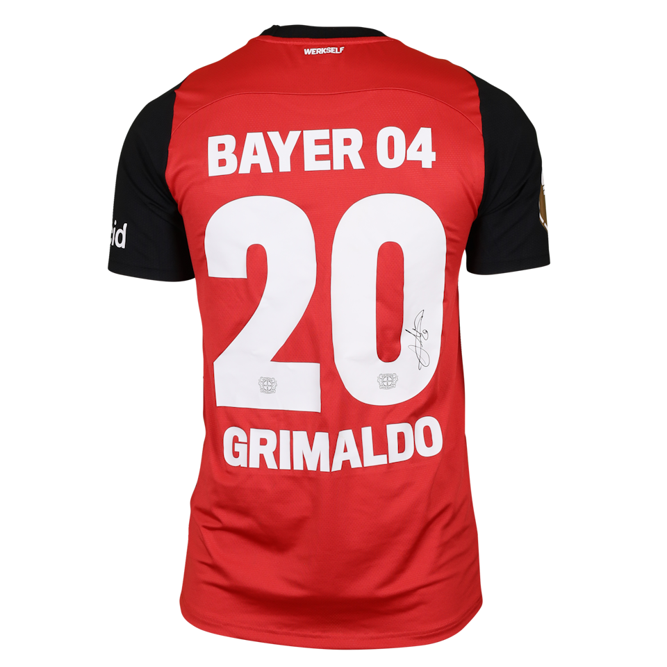 Alejandro Grimaldo García Bayer Leverkusen camisa.