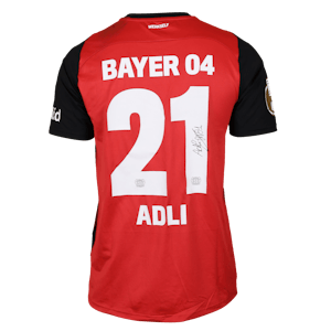 Amine Adli Bayer Leverkusen camisa.