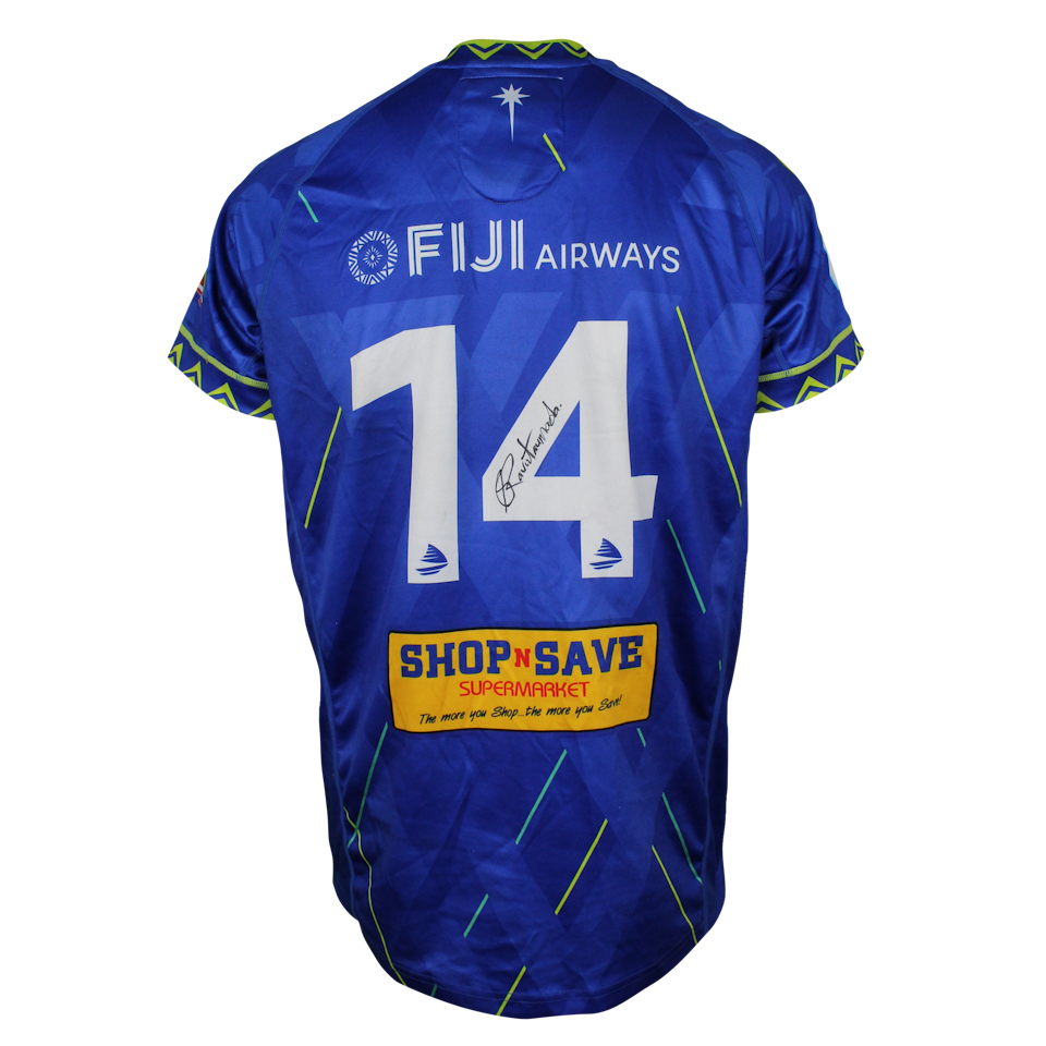 Selestino Ravutaumada Fijian Drua shirt