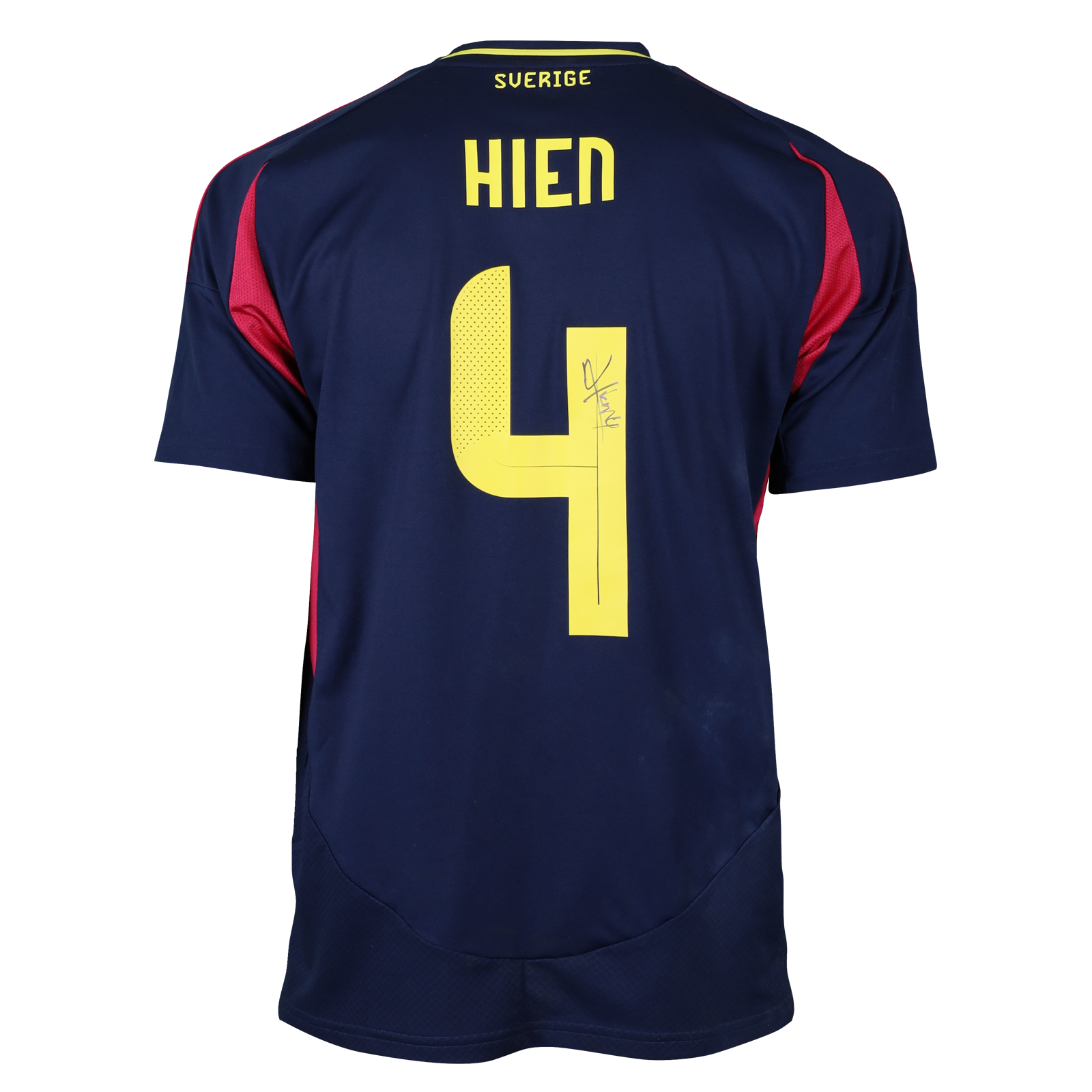 Isak Hien Sweden shirt