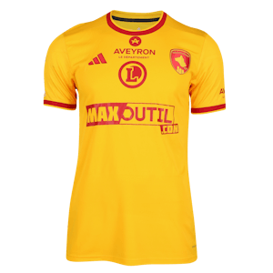 Yannis  Verdier Rodez Aveyron Football camisa.