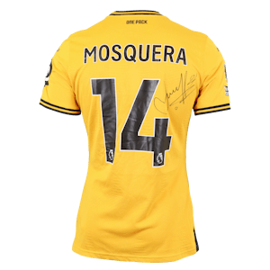 Yerson Mosquera Wolverhampton Wanderers shirt