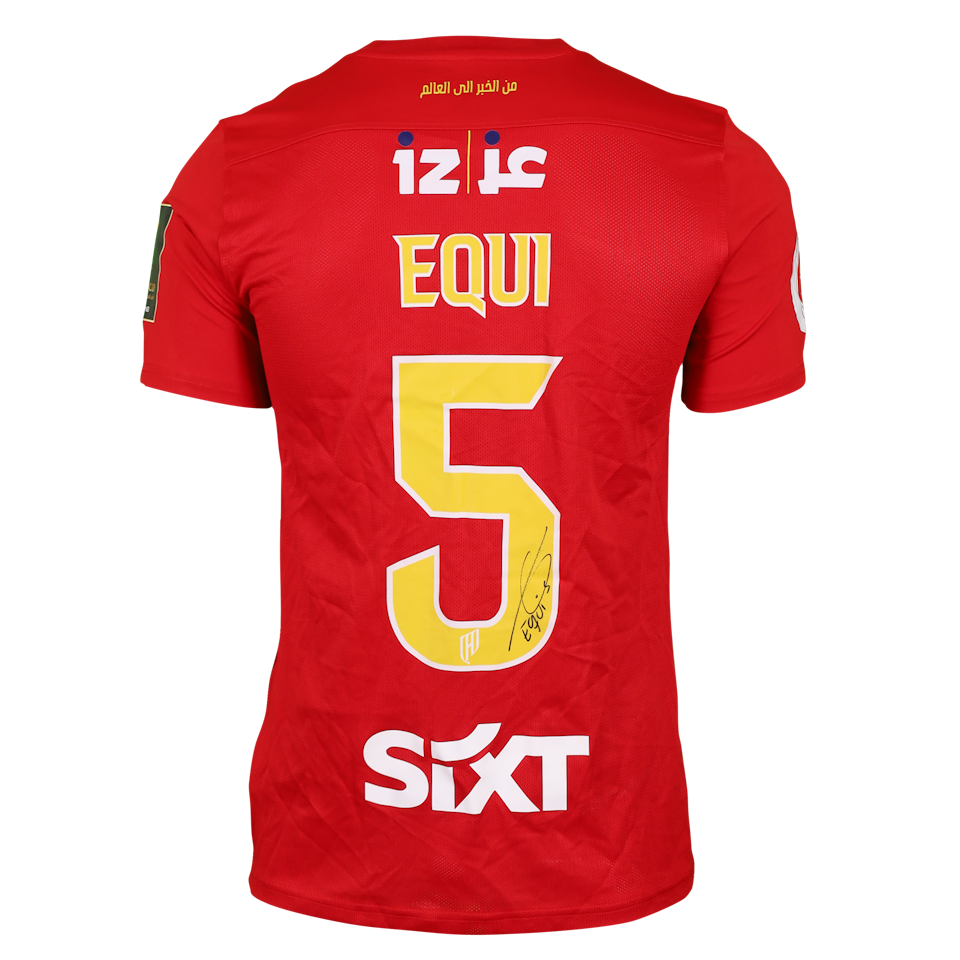 Ignacio Ezequiél Agustín Fernández Carballo Al Qadsiah shirt